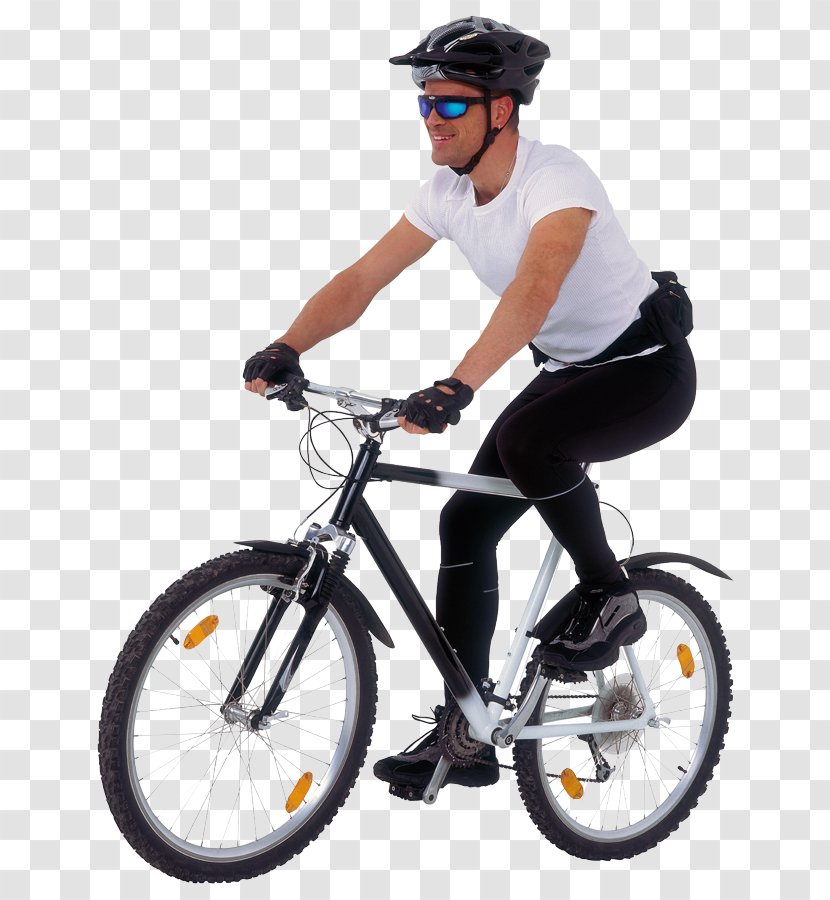 Trek Bicycle Corporation Cycling Person - Saddle - Riding A Mountain Bike Transparent PNG