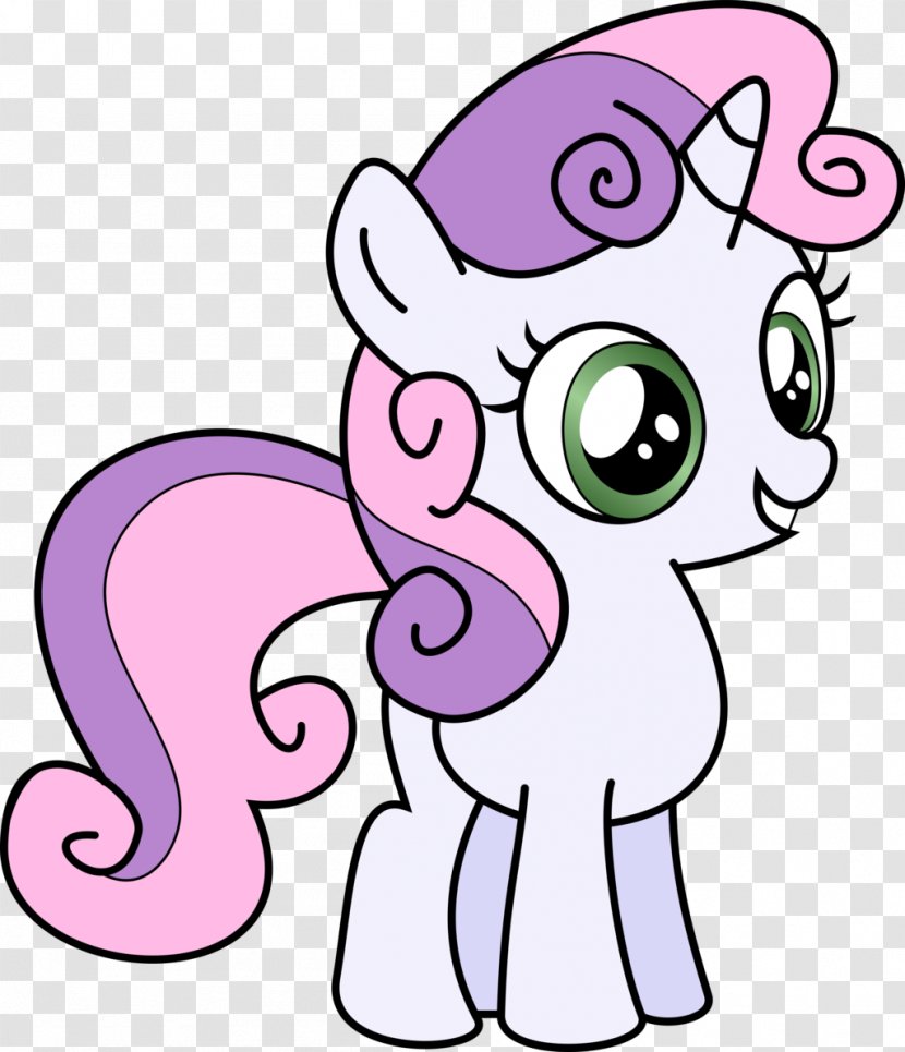 Smiley Pony Clip Art - Cartoon Transparent PNG