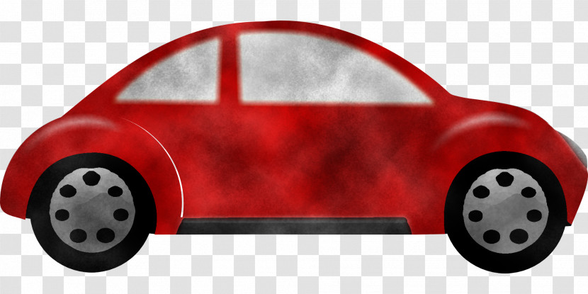 Red Volkswagen New Beetle Vehicle Door Car Vehicle Transparent PNG