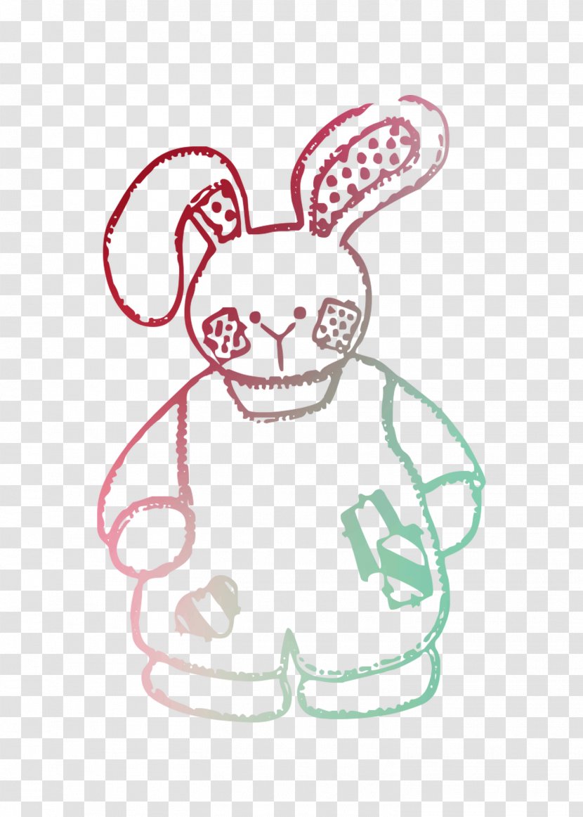 Rabbit Easter Bunny Illustration Ear Clip Art Transparent PNG