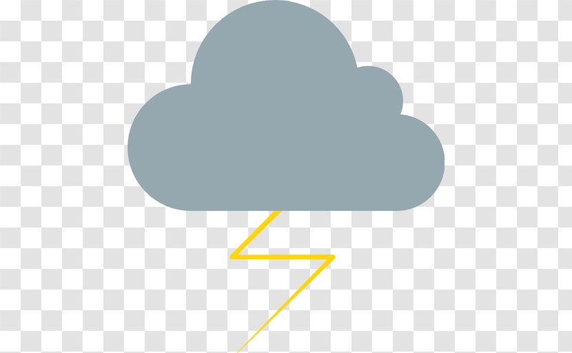 Cloud Lightning Emoji Text Messaging Thunder Transparent PNG