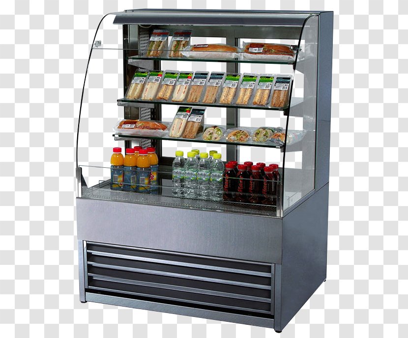 Refrigerator Refrigeration Chiller Freezers Countertop - Display Case Transparent PNG