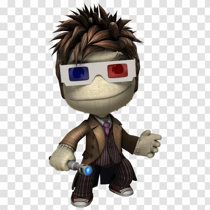 LittleBigPlanet 3 Tenth Doctor PlayStation 4 - Video Game - The Transparent PNG