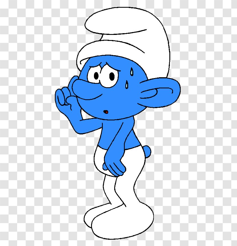 Gargamel Brainy Smurf Panicky Hefty Handy - Smurfs The Lost Village - Smile Transparent PNG