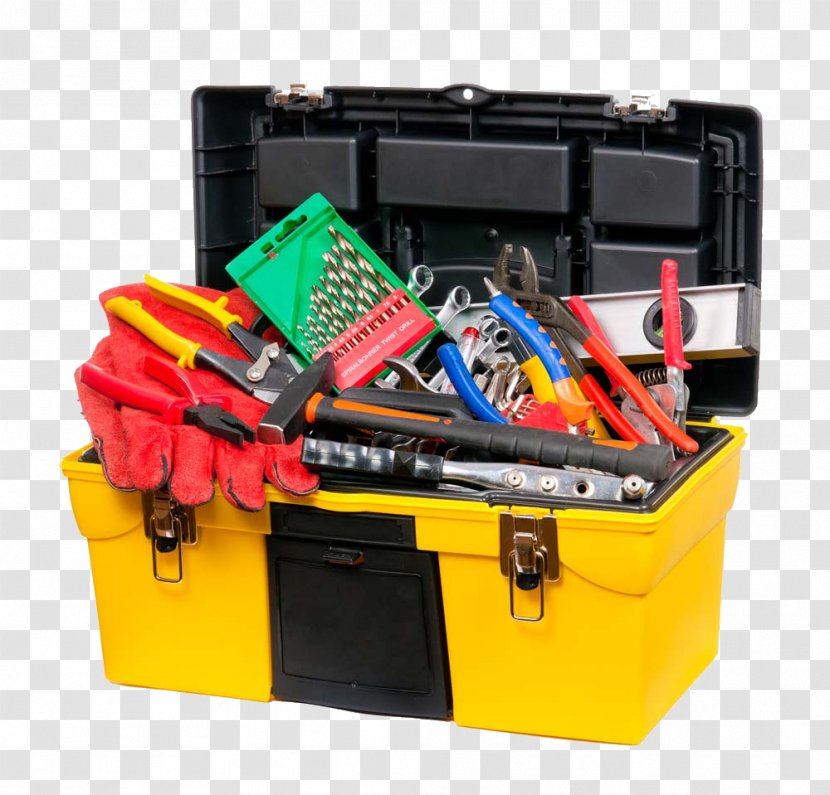Electrical Standard - Tool Storage Organization - Tangara Serra Electricity Maintenance ElectronicsYellow Toolbox Transparent PNG