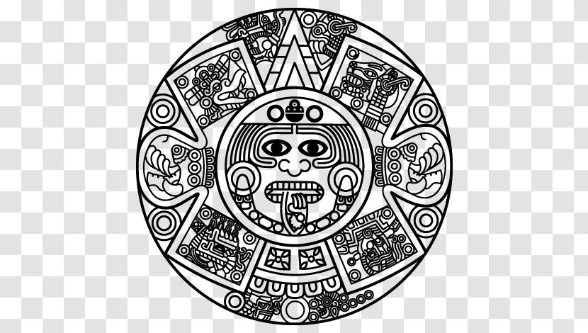 Aztec Calendar Stone Maya Civilization Transparent PNG