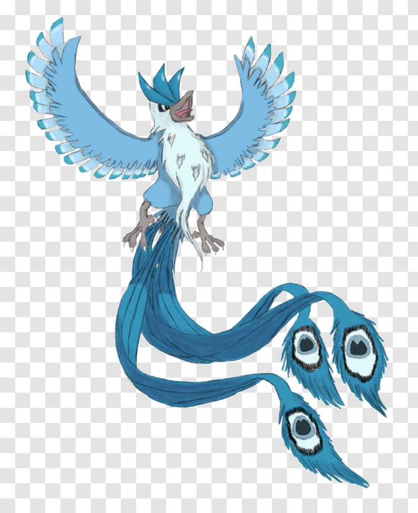 Fan Art Articuno DeviantArt Johto - Frame - Silhouette Transparent PNG