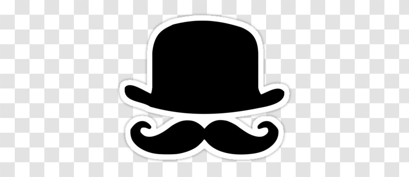 Handlebar Moustache Sticker Hair Clip Art - Man Transparent PNG