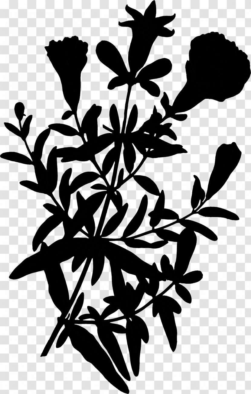 Flower Plant Stem Leaf Clip Art Pattern Transparent PNG