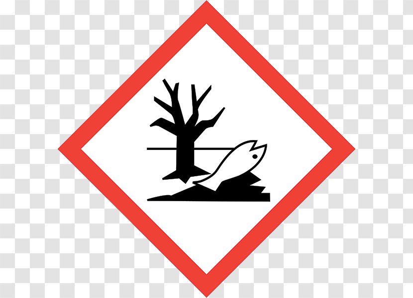 GHS Hazard Pictograms Globally Harmonized System Of Classification And Labelling Chemicals Environmental - Pictogram - Natural Environment Transparent PNG