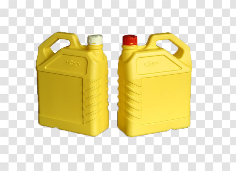 Plastic Bottle Yellow - Jerrycan Transparent PNG