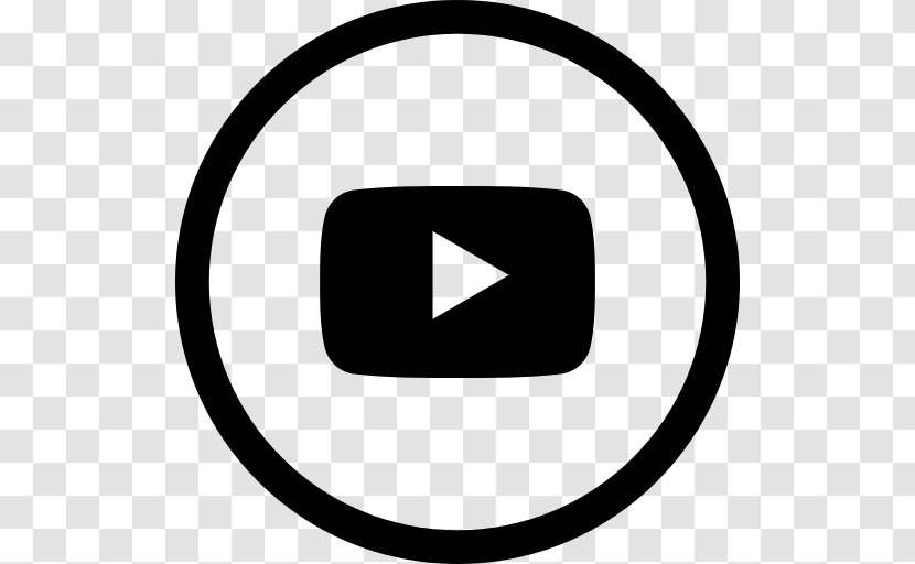 YouTube Business Black And White Logo - Monochrome Photography - Youtube Transparent PNG