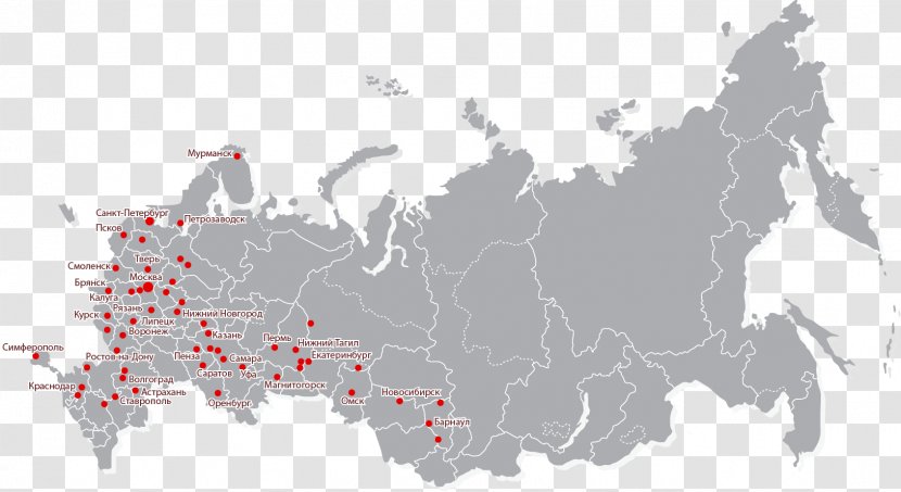 East Siberian Economic Region World Map - Russia Transparent PNG