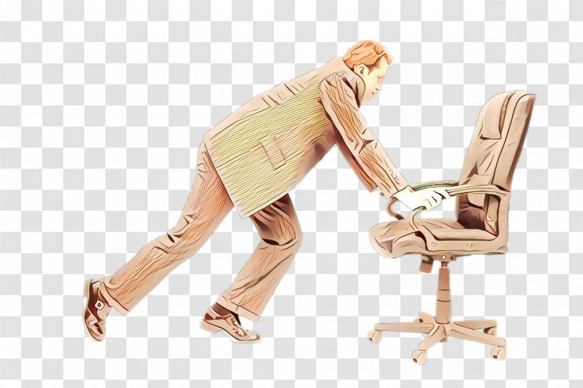 Sitting Footwear Beige Leg Furniture - Chair - Shoe Transparent PNG