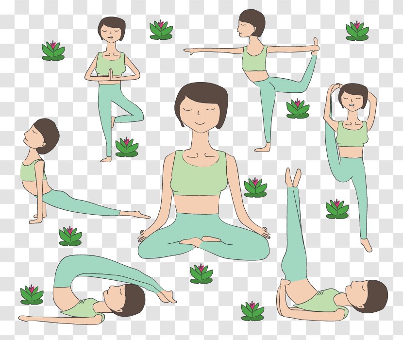 Yoga Day Spa Asana Clip Art - Tree - Exercises Transparent PNG