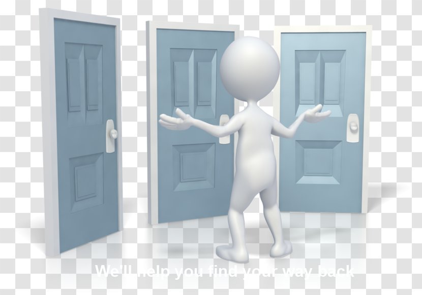 Choice Apartment House Career Door - Clipart Problem Transparent PNG