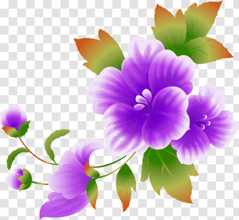Pink Flowers Clip Art - Azalea - HD Creative Floral Decoration Transparent PNG