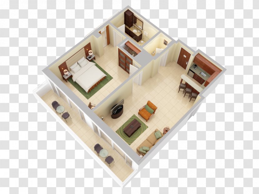 3D Floor Plan House - Room - 3d Home Transparent PNG