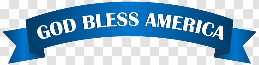 God Bless America Banner Clip Art Image - Blessing - Brand Transparent PNG
