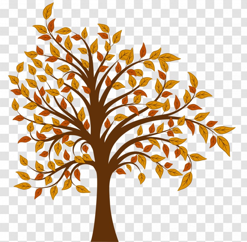 Tree Autumn Clip Art - Transportation - Fall Clipart Image Transparent PNG