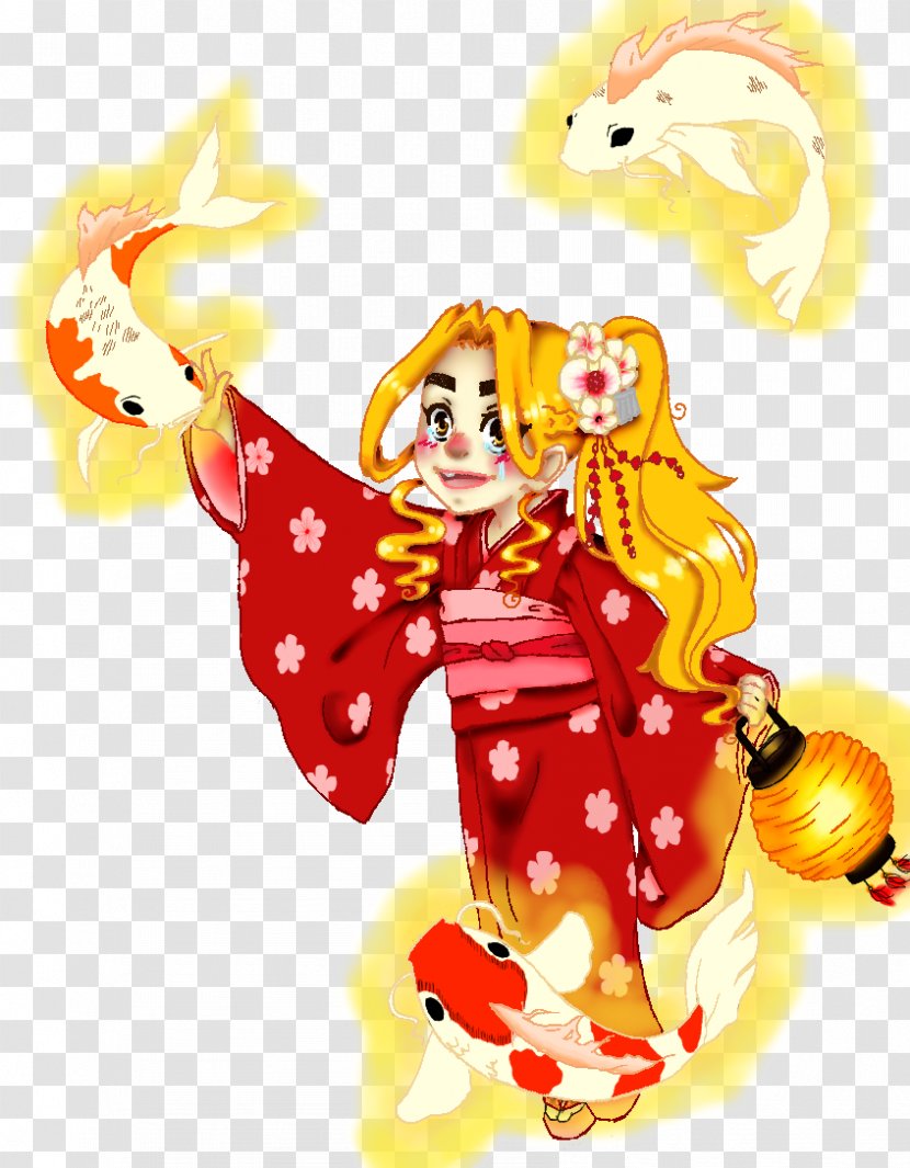 Clown Christmas Ornament Character Fiction - Koi Carp Transparent PNG