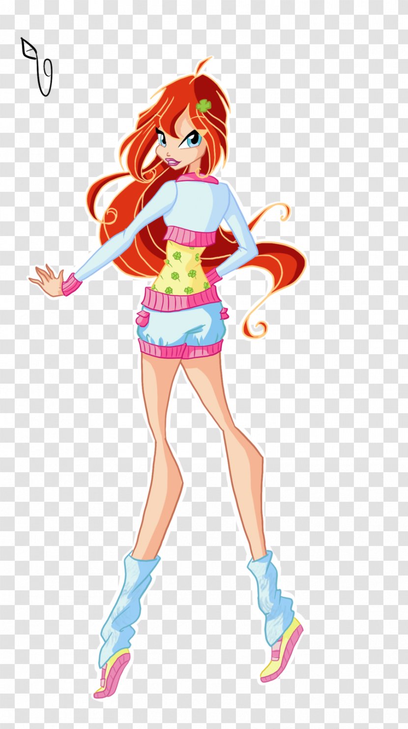 Bloom Stella Tecna Sailor Venus Love - Watercolor Transparent PNG