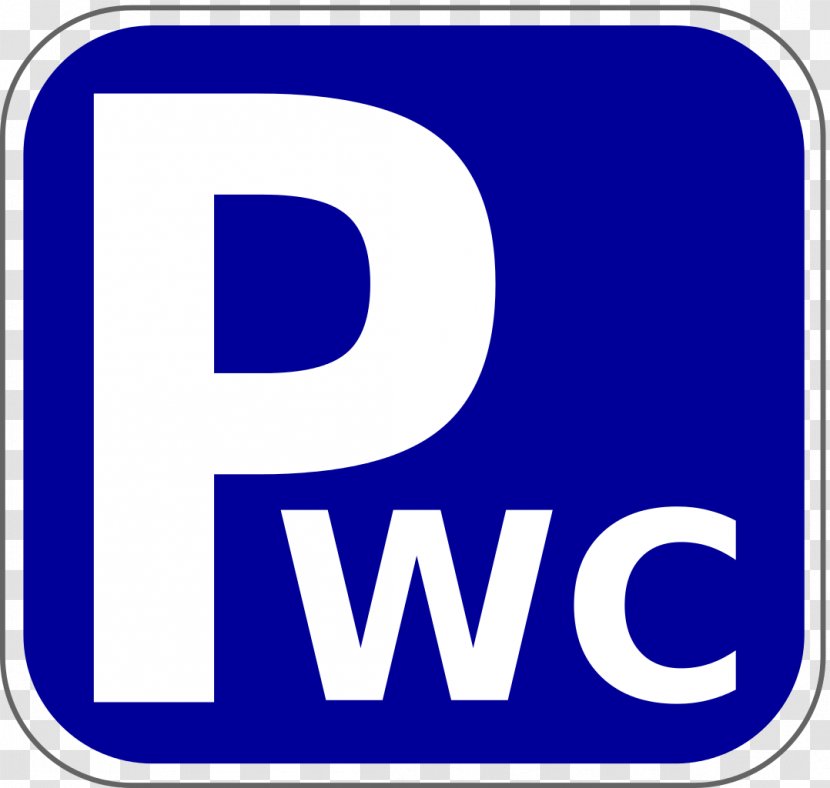 Car Park Parking Logo Traffic Sign - Toilet - Wc Transparent PNG