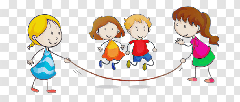Cartoon Social Group Youth Child Sharing Transparent PNG