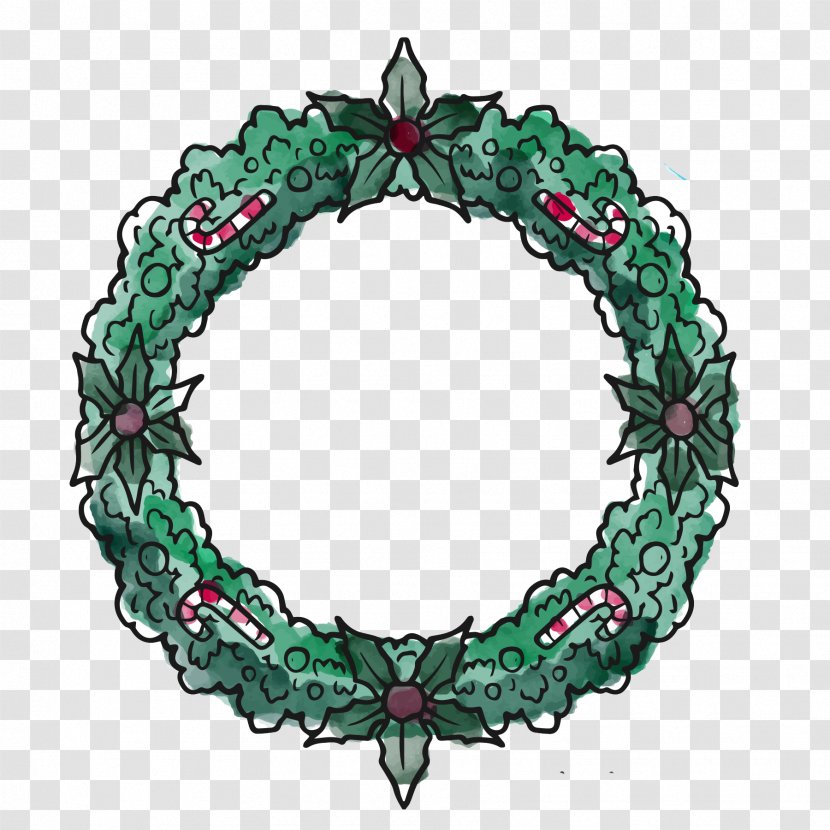 Christmas - Pine Family - Garland Transparent PNG