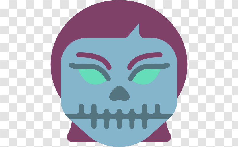 Emoji Clip Art - Nose - Skull Avatar Transparent PNG