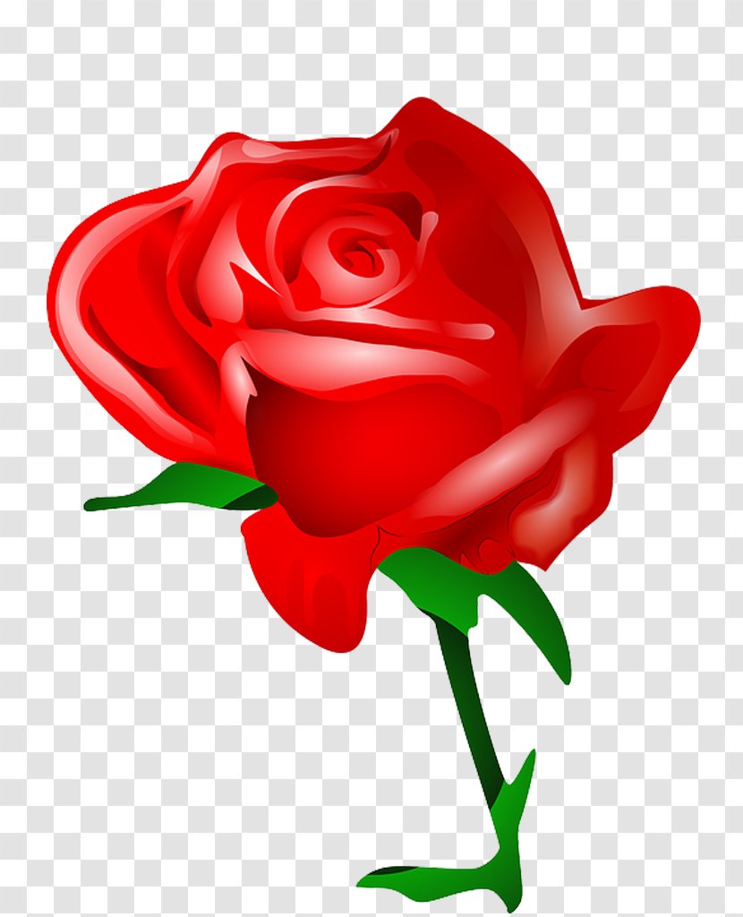 Valentine's Day Rose Heart Clip Art Transparent PNG