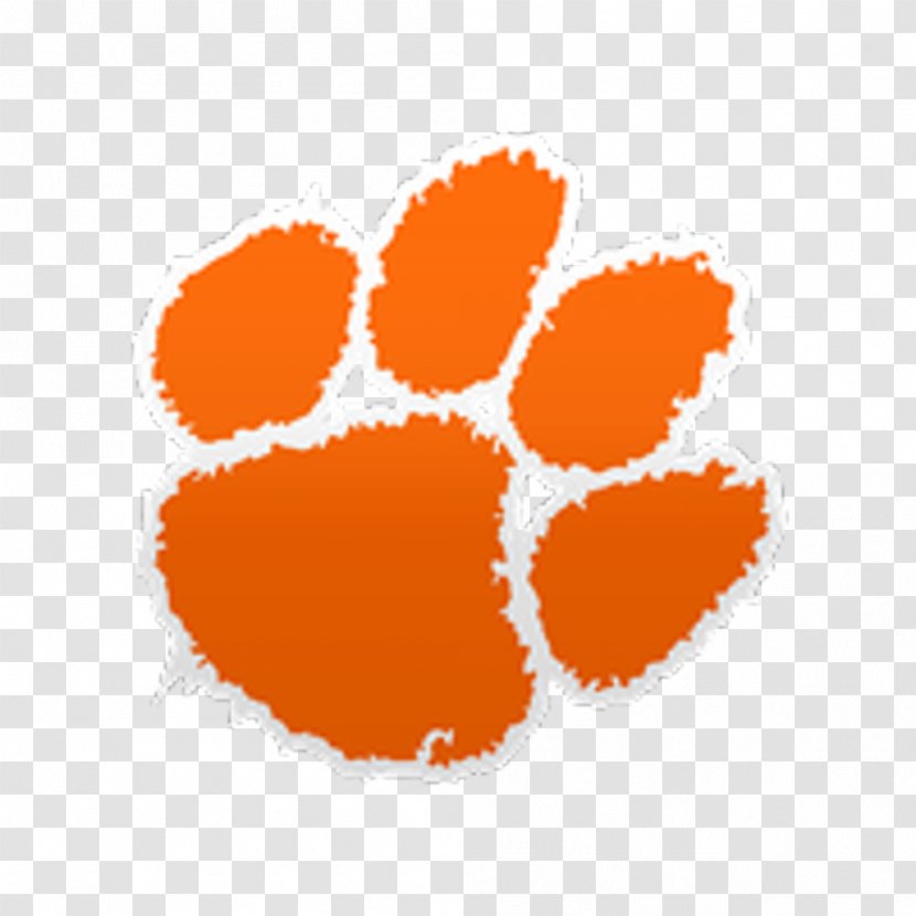 Clemson University Tigers Football Women's Golf Paw - Tiger Transparent PNG