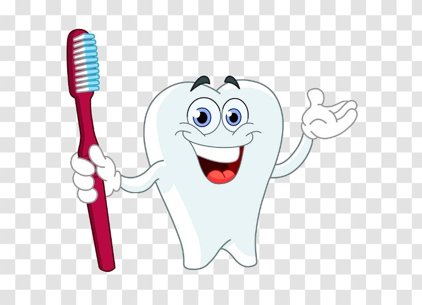 Dentistry Cartoon Tooth Dental Floss - Heart Transparent PNG