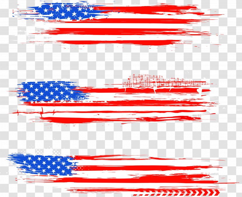 Flag Of The United States American Revolution Independence Day Clip Art - Maritime - Watercolor Transparent PNG