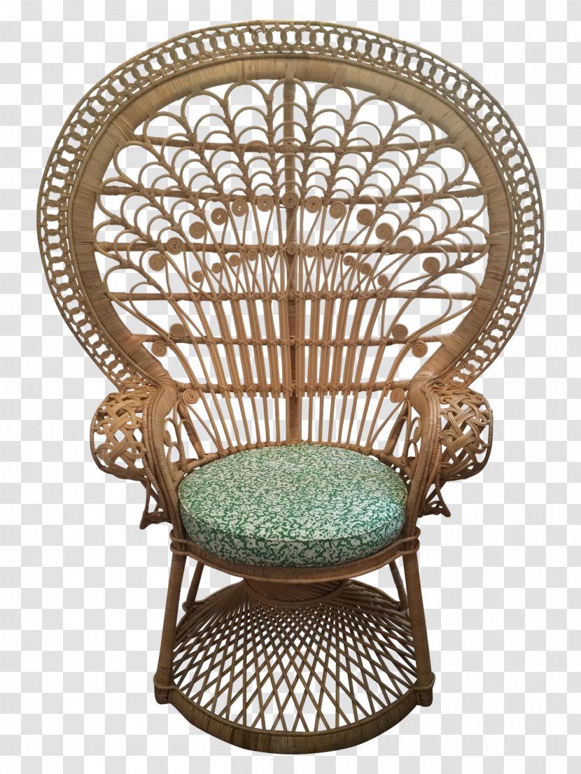 Chair Table Wicker Furniture Rattan - Cushion Transparent PNG