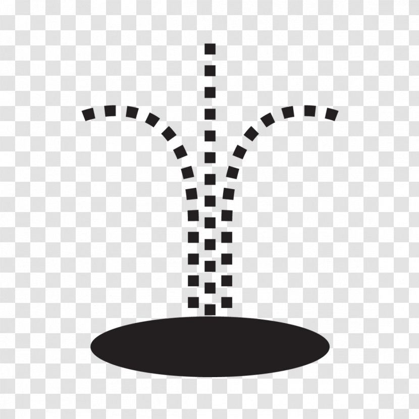 Drinking Fountains Water - Black - Fountain Simple Transparent PNG