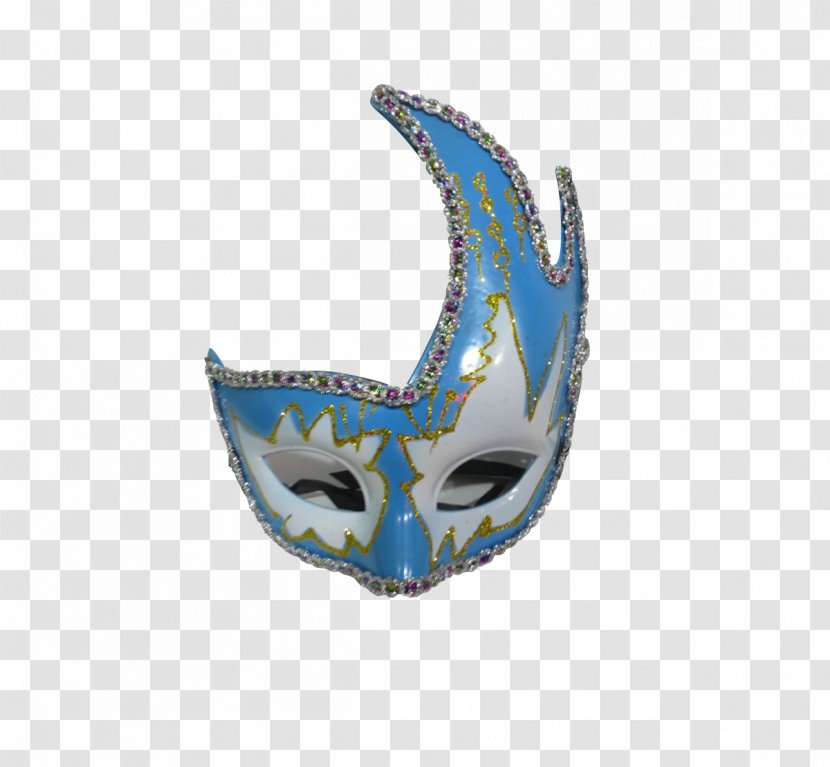 Mask Blue White Yellow Azure Transparent PNG