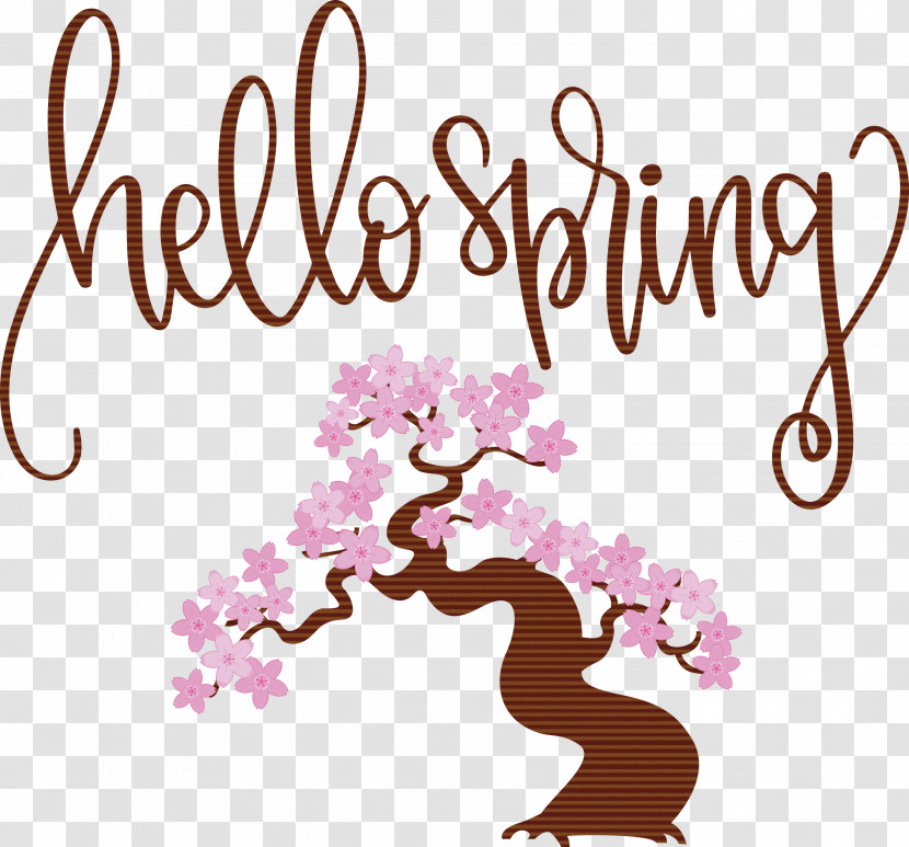 Hello Spring Spring Transparent PNG