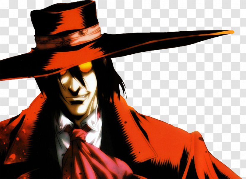 Alucard Integra Hellsing Seras Victoria Count Dracula - Cartoon - Vampire Transparent PNG