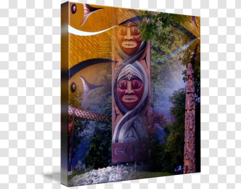 Painting Totem - Pole Transparent PNG