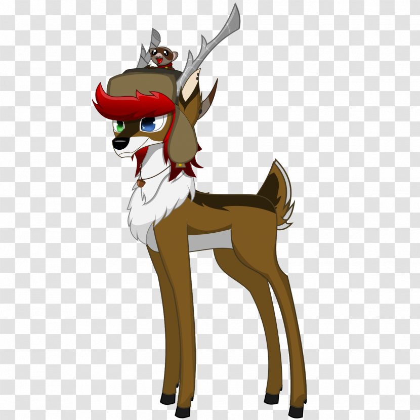 Reindeer Horse Pony Cartoon Transparent PNG