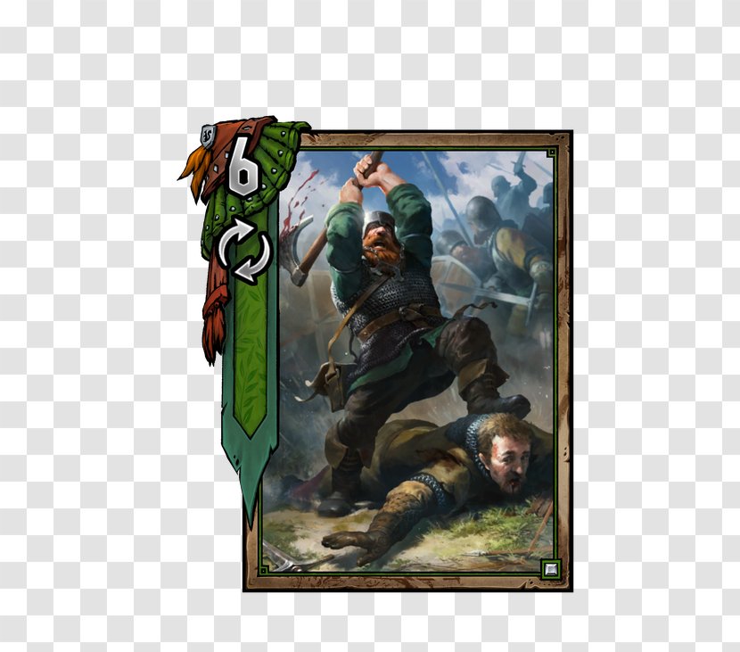 Gwent: The Witcher Card Game Skirmisher Dwarf Infantry Soldier - Dragonslayer Transparent PNG