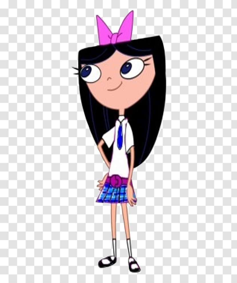 Isabella Garcia-Shapiro Phineas Flynn Ferb Fletcher Candace Character - Silhouette - Ella Lopez Transparent PNG
