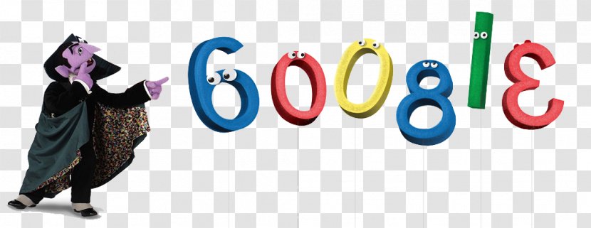 Oscar The Grouch Google Doodle Count Von Enrique - Sesame Street Transparent PNG