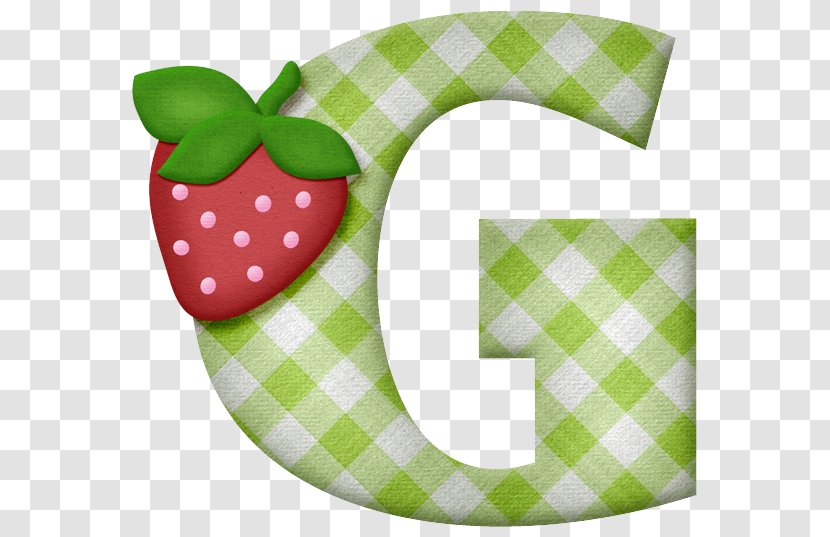Lettering Alphabet Strawberry Transparent PNG