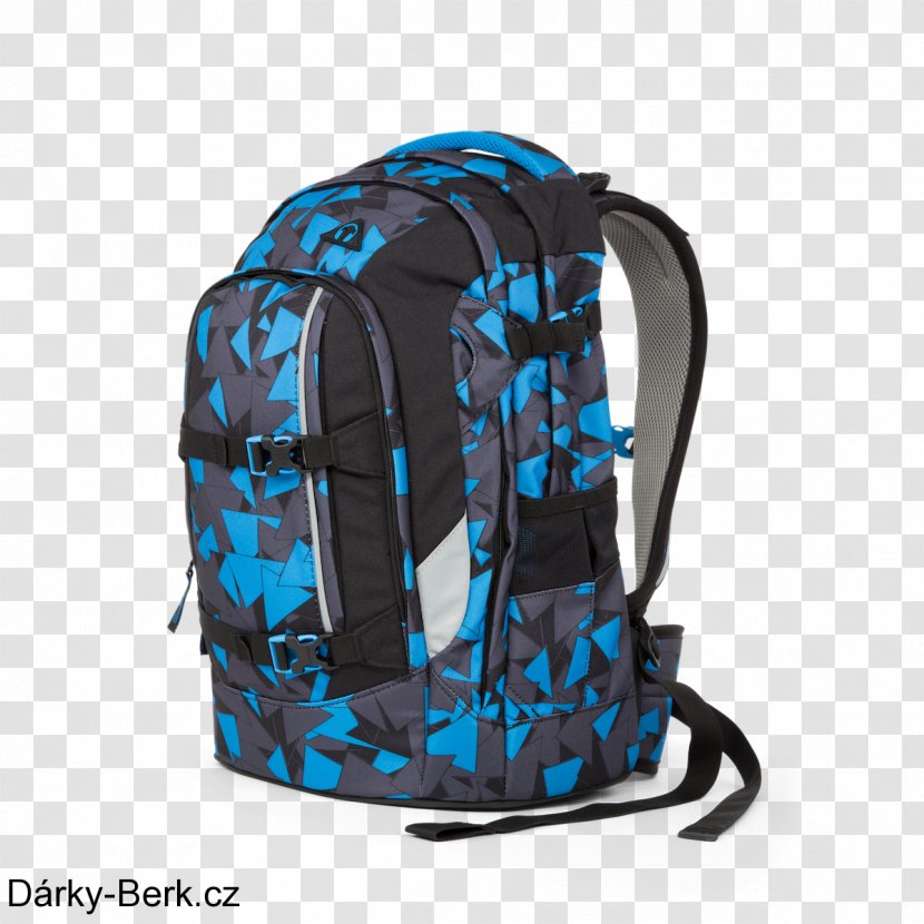 Backpack Satch Pack Ergobag PencilBox Pen Case Aloha Blue Batik Match Satchel - Bag Transparent PNG