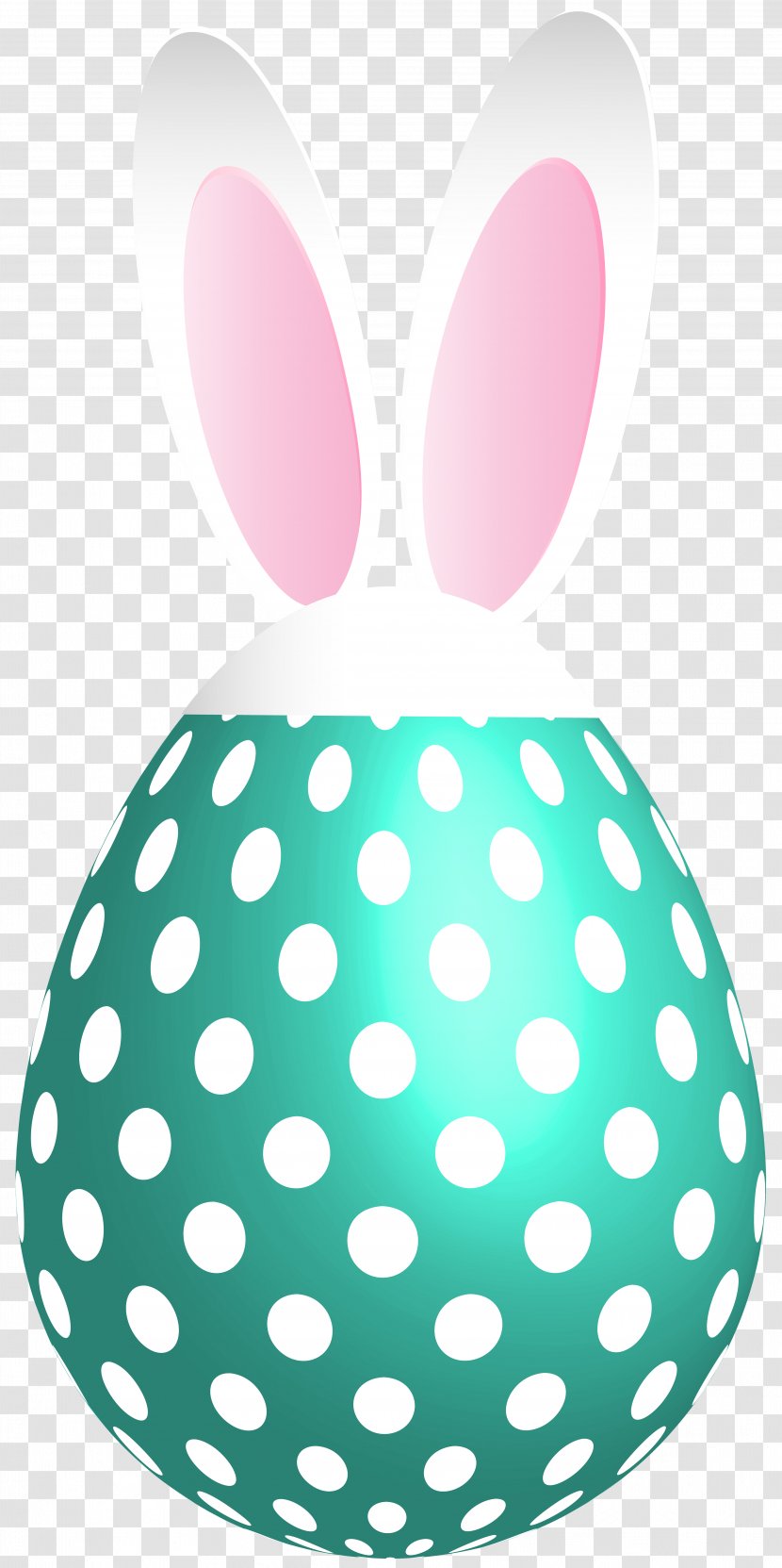Mylar Balloon Button Bag BoPET - Pattern - Easter Dotted Bunny Egg Blue Transparent Clip Art Transparent PNG