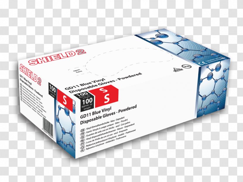 Medical Glove Latex Box Disposable - Brand Transparent PNG