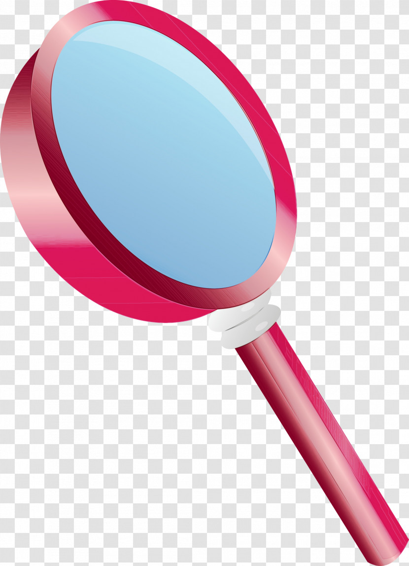 Pink Magenta Material Property Makeup Mirror Transparent PNG