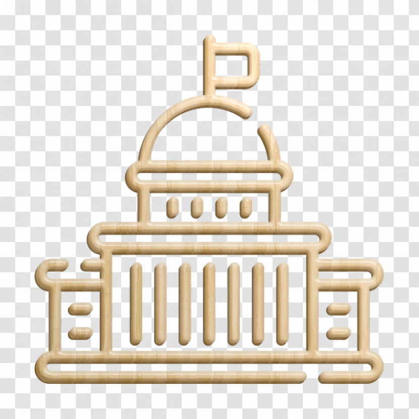 Politics Icon Capitol Icon Transparent PNG